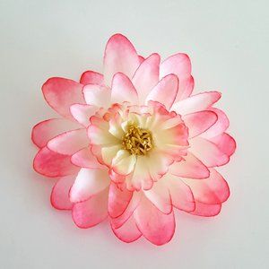 Hair Accessory Flower Barrette Large 5"